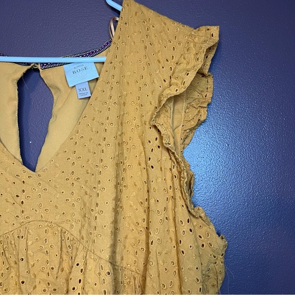 Knox Rose Yellow Mini Dress - Picture 4 of 7